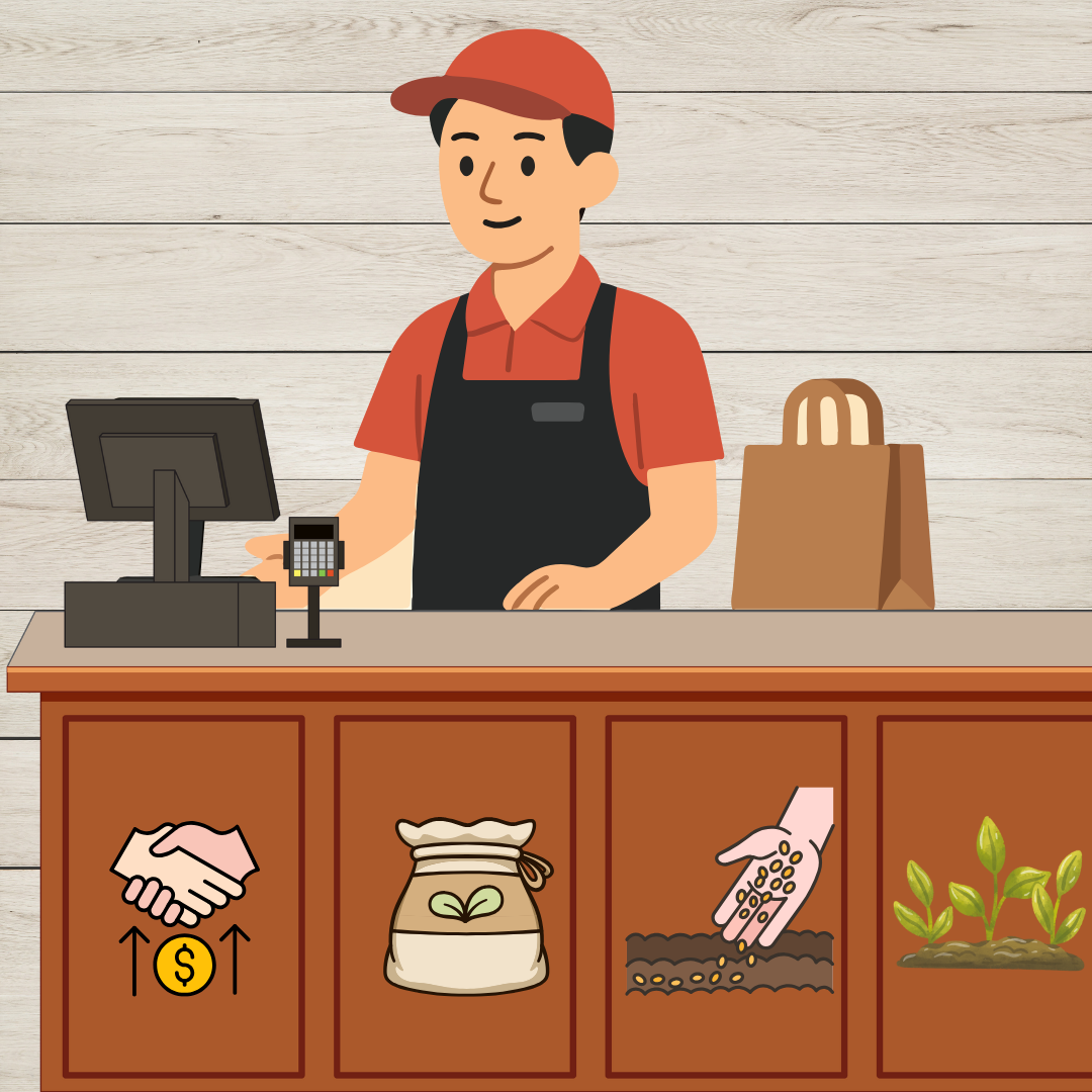 VENDEDOR DE ZONA MOSTRADOR Y DE CAMPO